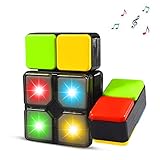 Hochwertiger elektronischer Würfel - Aus hochwertigem ABS-Kunststoff, sicher und ungiftig. Mit dem Magnetstab superglatt zum Wenden und schieben Sie die doppelseitigen Blöcke. Dauerhaft gegen versehentliches Fallen. Lautstärke einstellbar