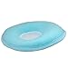 Dianoo Baby Circle Pillow - Soft 100% Pure Cotton Baby Prevent Flat Head Pillow Shaped Sleeping Support Pillow - Blue