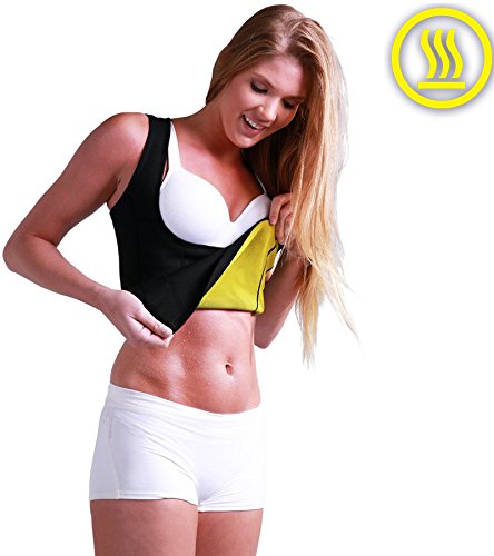 Exklusive Shirt Schlankheitskur Damen mit Die neue Technologie NEOTEX. Verpasst Gewicht leicht mit diesem Shirt Bauchweg. Formt und durch Wärme in Punkte. Ideal zur Verwendung während Ihr Training aber auch zu Arbeit oder Zuhause – Triple Schicht. schwitzt, absorbiert und verdunstet. Größe S Small - 2