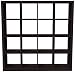 Produktbild Furniture 247 Regaleinheit mit 4 Ebenen (16 Würfel) - Schwarze Eiche (Black Oak)
