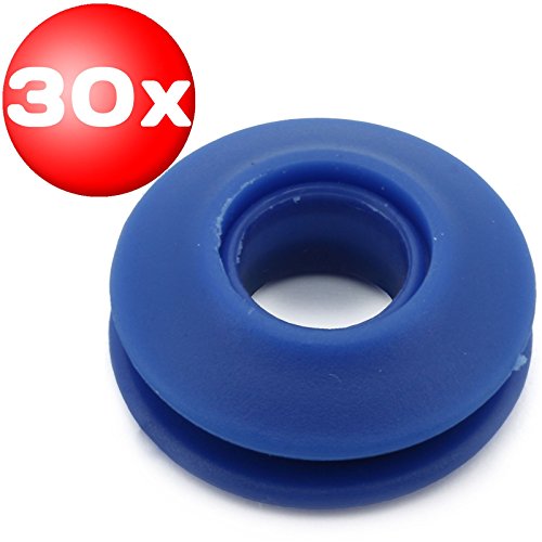 Kunststoffösen 11,5 mm 30 Stück
