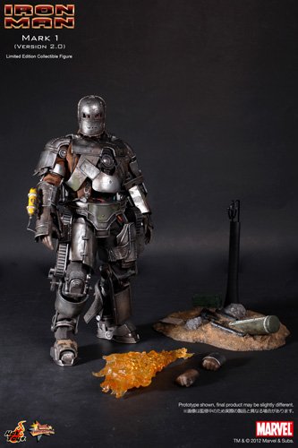 Hot Toys - Iron Man Movie Masterpiece Action Figure 1/6 Iron Man Mark I (2.