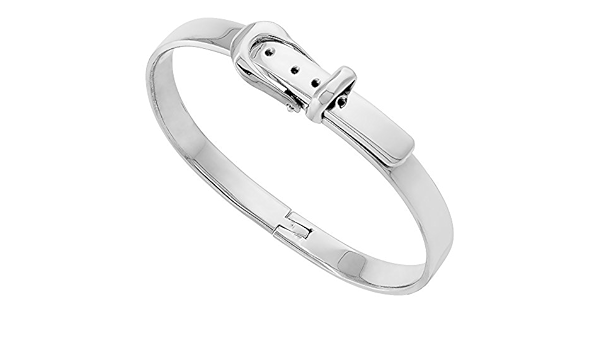 silver buckle bracelet