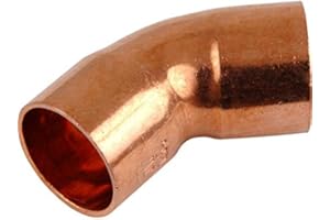 LP SUPPLIES 15mm 45 Degree Elbow - End Feed - Bag of 10