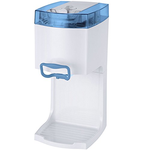 Gino Gelati GG-50W-A Blue 4in1 Softeismaschine, Eismaschine, Frozen Yogurt-Milchshake Maschine, Flaschenkühler - 4
