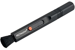 PROfezzion Penna per la pulizia dell'obiettivo, 2 in 1 Lens Cleaning Pen Strumento di Pulizia dell'Ottica per Obiettivo Della Fotocamera, Filtri, Mirini, Telefoni, Computer, Tablet e Laptop