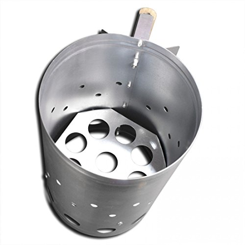 ANZÜNDKAMIN KOHLEANZÜNDER KOHLESTARTER VERZINKT GRILLANZÜNDER GRILLKOHLEANZÜNDER - 3