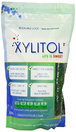 Preisvergleich Produktbild Xylitol Xylitol uk Süßstoff 1000g Beutel
