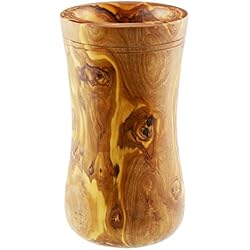 Olive Wood en Bois d'olivier Pot à ustensiles, Grain/Naturel