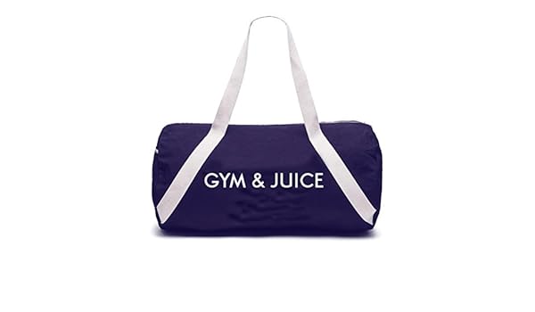 gym and juice bag
