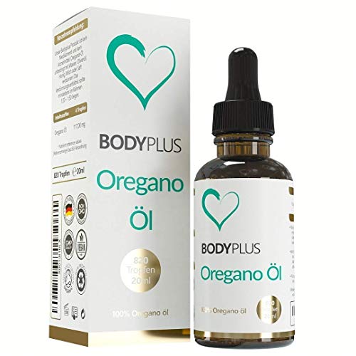 Einführungsangebot!! 20ml Oregano ÖL von Bodyplus 80% Carvacrol.100% Premium ätherisches Oregano Öl aus Griechenland.Made in Germany mit Geld zurück Garantie.