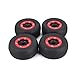 Produktbild PETUNIA 4pcs AUSTAR 110mm Rim Tires Wheel for Traxxas Slash 4X4 RC Short Course Car - Red