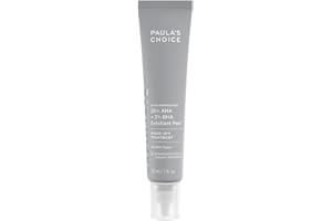 Paula's Choice SKIN PERFECTING 25% AHA + 2% BHA Peeling Złuszczający - Zwalczanie Wyprysków & Zaskórników - z Kwasem Glikolowym & Salicylowym - Wszystkie Rodzaje Skóry - 30 ml
