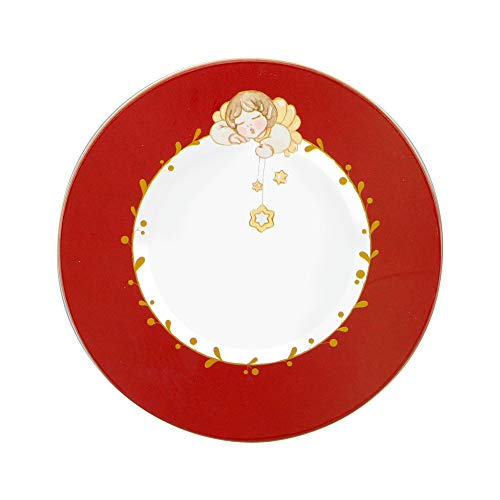 THUN  - Piattino - Linea Dolce Natale - Porcellana - 21 cm...