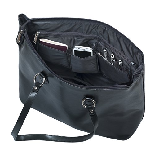 Elba 948988 – Laptop-Tasche 15.4″,Leder, schwarz - 3