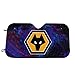 Price comparison product image NOIJUANH Wolverhampton Wanderers FC Car Windscreen Sunshades, Windshield Car Front Window Sun Shade Cover UV Protection
