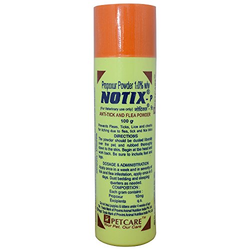 Petcare Notix - P Anti-tick flea Powder (100 gm)
