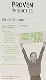 Proven Probiotics Fit for School Chewable Tablets - Pack of 30