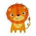 Baby Bowl & Plate Set With Fork & Spoon Travel Set Various Colours Characters Lion (Blue - Lion)