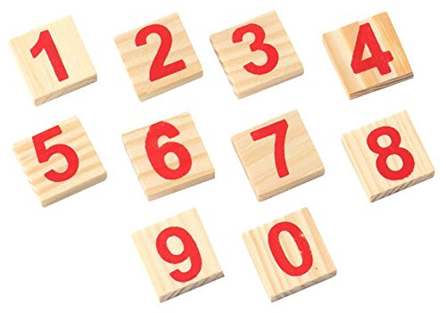Habba-Babba Montessori Mathe Spielzeug aus Holz zum Zahlen lernen mit Rechen-Stäbchen, Bunt / Natur ab 3 Jahre für die frühe Motorik Entwicklung & Ausbildung ihres Kindes - 8