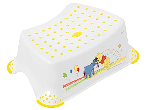 OKTKids Winnie The Pooh & Friends 843191E Step Stool White