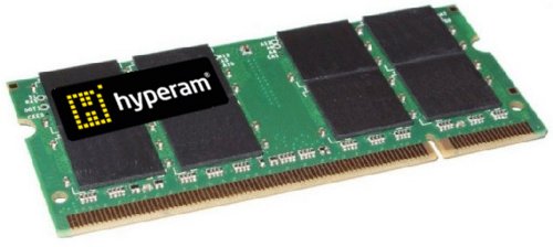 Hypertec Hyperam 1GB DDR2 667MHz PC2-5300 CL5 Non-ECC 200-pin Laptop SODIMM Memory