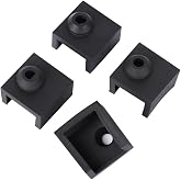 Comgrow 4 ADET Resmi Creality 3D Yazıcı Hotend Silikon &Ccedil;orap Isıtıcı Blok Silikon Kapak Ender 3/Ender 3 V2/Ender 5 Pro/CR-10 