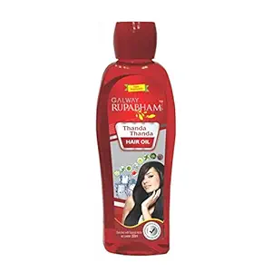 Galway Rupabham Thanda Thanda hair Oil Enriched with natural Hebs