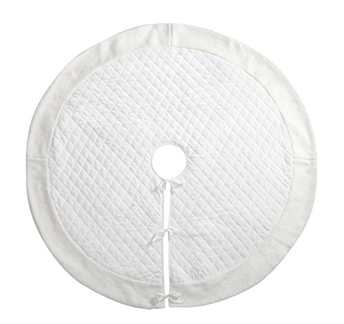 WeRChristmas Decke/Unterlage für Weihnachtsbaum, 140 cm, groß, Gesteppt