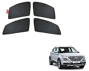 WolkomHome Car Half Curtain Sunshades Fix Curtains for Hyundai Venue