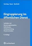 Image de Eingruppierung im öffentlichen Dienst: Leitfaden mit Bewertungsbeispielen, Definitionen, Urteilssam
