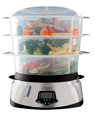 Russell Hobbs 23560-56 Digital familial Cuiseur Vapeur Argent et noir 10,5 L 1000 W