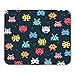 Produktbild HOTNING Gaming Mauspads Gaming Mouse Pad Game Pixel Monsters Cartoon Vector Pattern Retro Video Background Arcade 11.8"x 9.8" Decor Office Nonslip Rubber Backing Mousepad Mouse Mat