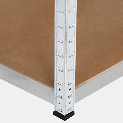 Jago Kellerregal Steckregal praktisches Stecksystem stabile Metallkonstruktion in Verschiedenen Größen (90 x 60 x 180 cm / 875 kg) - 6