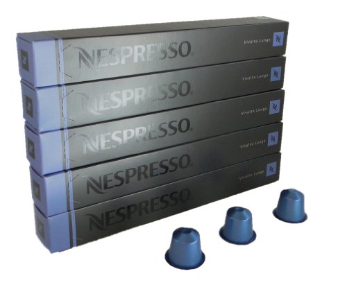 Preisvergleich Produktbild Nespresso 50 CAPSULAS Pro Kaffeemaschine – 50 x Vivalto Lungo