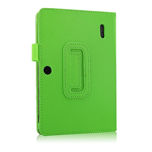 Infiland Folio Hülle Case Schutzhülle Tasche für 7 “7 Zoll Google Android Tablet-PC inklusive ALLDAYMALL A88S / A88X 17,8 cm (7 Zoll) Tablet-PC, rotor® 17,8 cm (7 Zoll) Android Tablet PC, JEJA 7 Zoll Android Google Tablet PC, Dragon Touch Y88X 7 Zoll Tablet PC, Trimeo 7 Zoll Tablet PC, Arespark Ultrathin 7 Zoll Tablet PC, PHROG7 Tablet PC (7 Zoll), Rixow Ultrathin 7 inch Tablet PC( Überprüfen Sie bitte die Details der kompatibelen Tablet-Modell-Liste in Produktbeschreibung)(Grün) - 3
