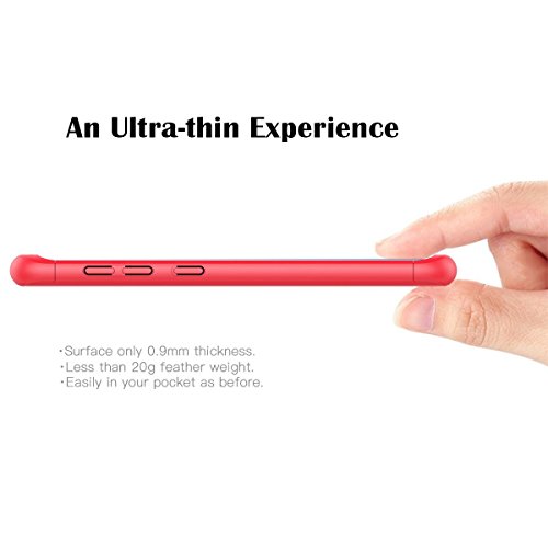 Qissy Carcasa Samsung Galaxy S8 Plus 3 in 1 Todo Incluido Anti-Scratch Ultra Slim Protective 360 PC Case Cover para Samsung Galaxy S8 S8 Samsung Galaxy S8 Plus Rojo reviews Qissy Carcasa Samsung Galaxy S8 Plus 3 in 1 Todo Incluido Anti-Scratch Ultra Slim Protective 360 PC Case Cover para Samsung Galaxy S8 S8 Samsung Galaxy S8 Plus Rojo