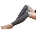 Produktbild UJUNAOR Frauen Patchwork Socken Dicke Kniebundstrumpf Beinärmel Atmungsaktiv Leggings(Dunkelgrau,One Size)