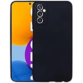 Nevarium Samsung Galaxy M52 5G Kılıf Yumuşak Dokulu Kamera Korumalı Silikon