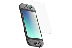 Belkin Gaming TemperedGlass Antireflexbehandlat skärmskydd för Nintendo Switch 2, hårdhetsgrad 9H, tunt, reptålig, fingeravtrycksavstötande, innehåller monteringsform för applicering utan luftbubblor