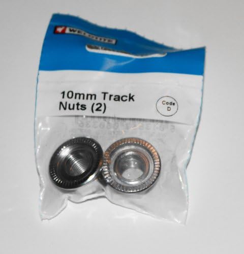 Weldtite 10mm Track Nuts, Bike Bicycle