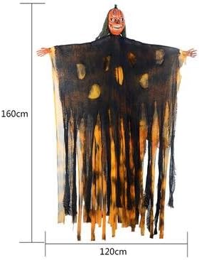 Halloween, horror props, big hanging ghost, skeleton strange, secret room escape, props,160 * 120CM