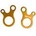 Produktbild HCFKJ Outdoor Seil Drei-Loch Quick Tool Anpassung Schnalle Zelt Schnecke Wind Stopper (GOLD)