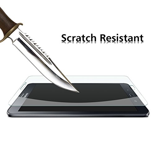 OMOTON Panzerglas Schutzfolie für Samsung Galaxy Tab S2 T719 / T715 [8 zoll] mit [9H Härte][ Anti-Kratzen][Kristall-klar][Bläschenfrei zu Montage][lebenslange Garantie] - 3