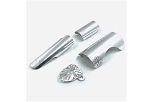 Sgxbos BMX aluminum alloy stickers for brompton sticker Fork bottom bracket rear fork prevents friction for brompton protect