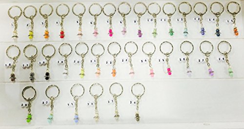 Schlüsselanhänger personalisiert mit Name und Schutzengel - 2