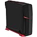 Produktbild SilverStone SST-RVX01BR - Raven Midi Tower Gaming Gehäuse, ATX, schwarz/rot