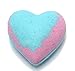 Bee Beautiful Fruit Salad Bath Bomb - Pink Grapefruit & Juniper : 1 x 150g Heart