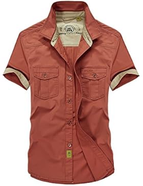 Afs Jeep Hemd Herren Kurzarmhemd Herrenhemden Marken Freizeithemden 1589