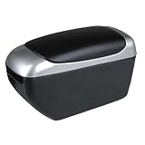 Ajuste universal. Unitec 84627 - Reposabrazos universal, color negro y plateado